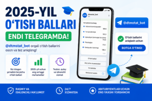 2025-yil o'tish ballari