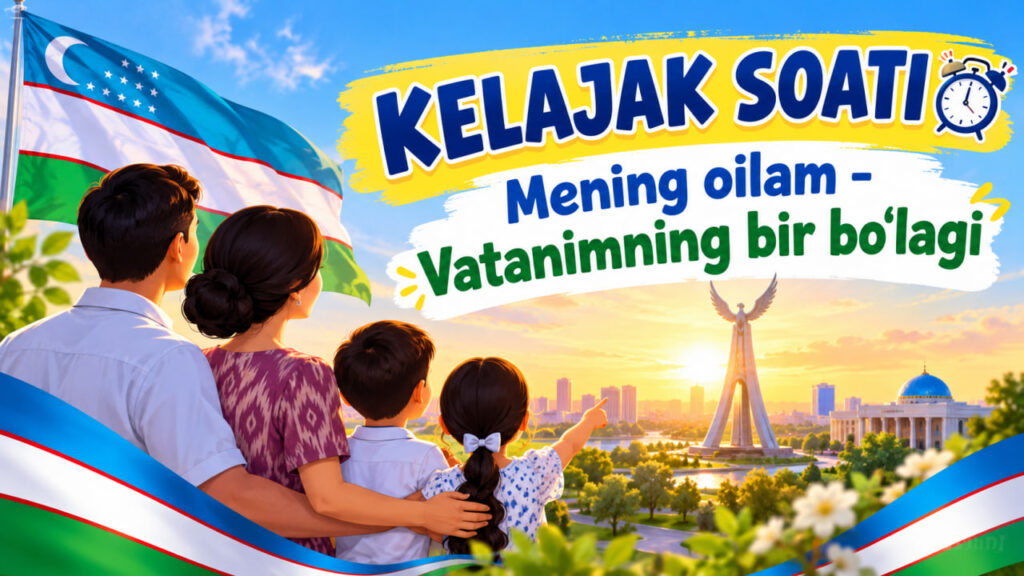 Kelajak soati 2-hafta mening oilam vatanimning bir bo'lagi