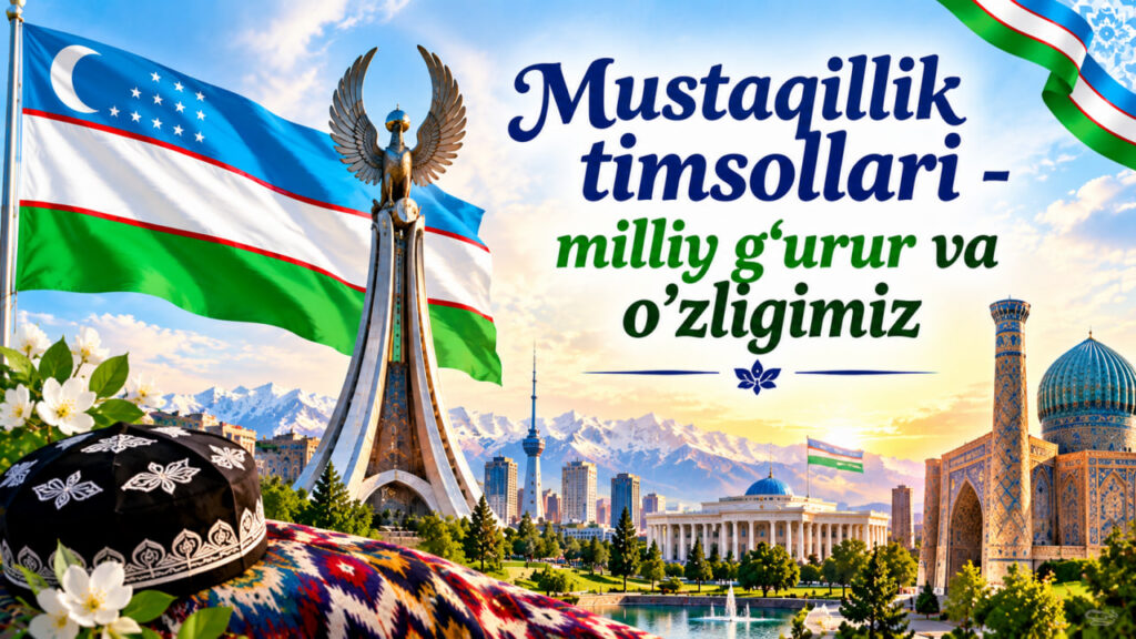 Mustaqillik timsollari - milliy g‘urur va o‘zligimiz