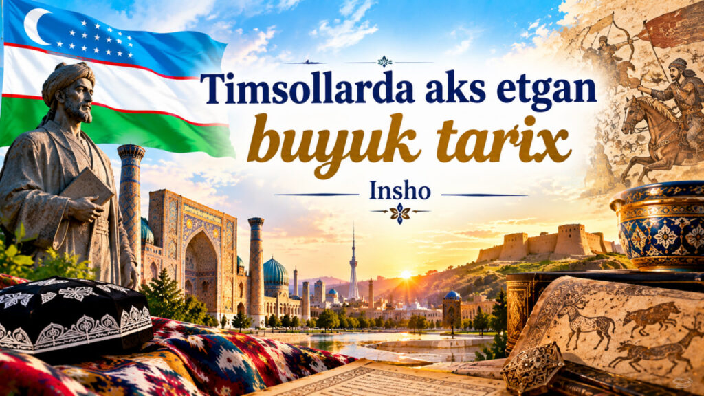 Timsollarda aks etgan buyuk tarix insho