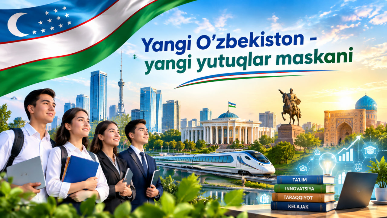 Yangi O‘zbekiston - yangi yutuqlar maskani