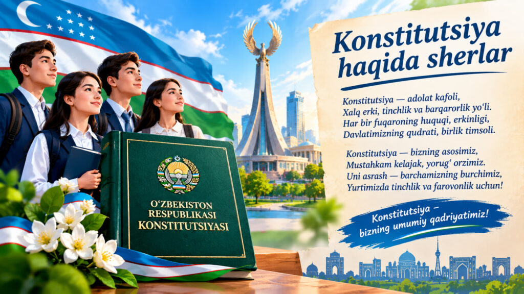 Konstitutsiya haqida sherlar